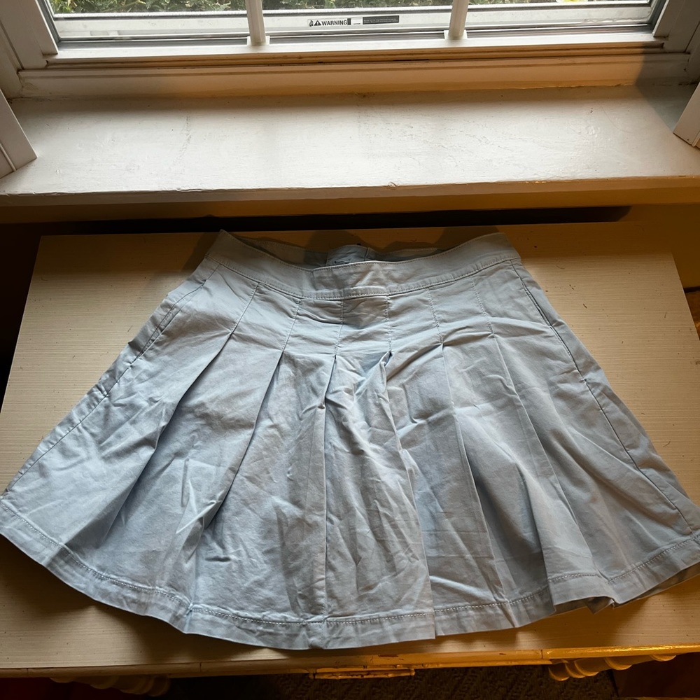 Baby Blue Tennis Skirt